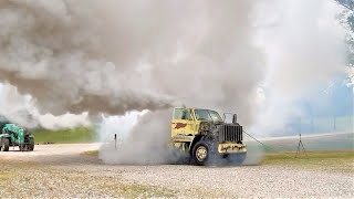 Runaway 2 Stroke Detroit Diesel Engine  1979 Chevy Semi Truck