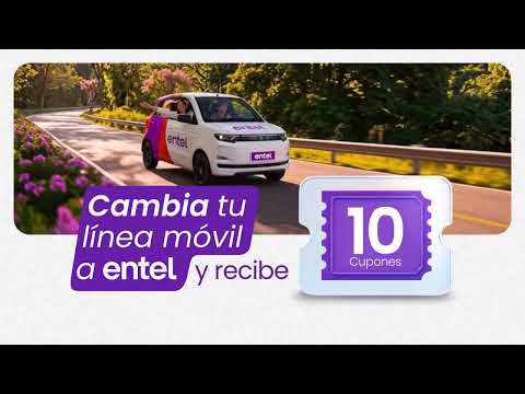 📱🌸 ¡Cámbiate a Entel y vive la primavera sobre ruedas! 🚗💜