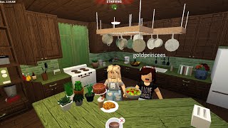 Roblox | Bloxburg | 2020: Lika's kitchen. How to make a cake, a salad and cookies.