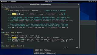 Famous animals.cpp - part 2 - Polymorphism, virtual, non-virtual, & pure virtual methods in C++ Net Worth