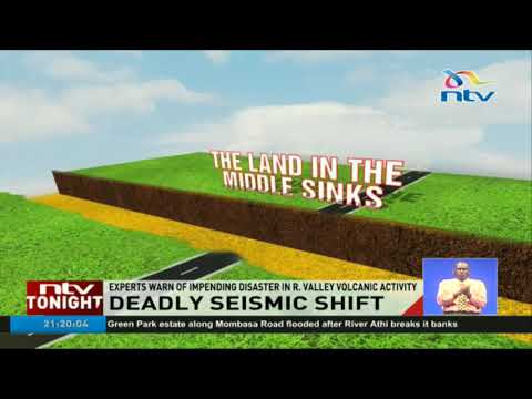 The cracks in Mai Mahiu are not a result of rain, the earth's crust is moving