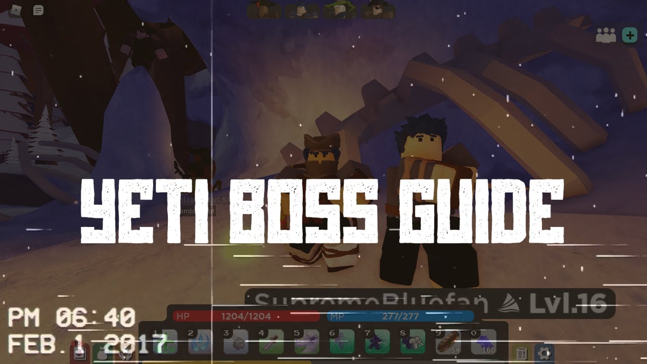 Yeti Boss [Vesteria Guide] YouTube