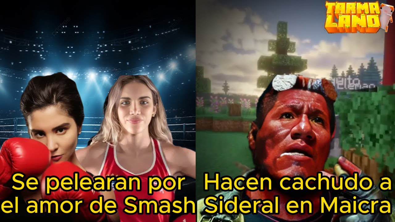 Sandra reacciona LauGamer y Smash  | Hacen cachudo a Sideral en Manicraft | SandraSkins | TARMALAD