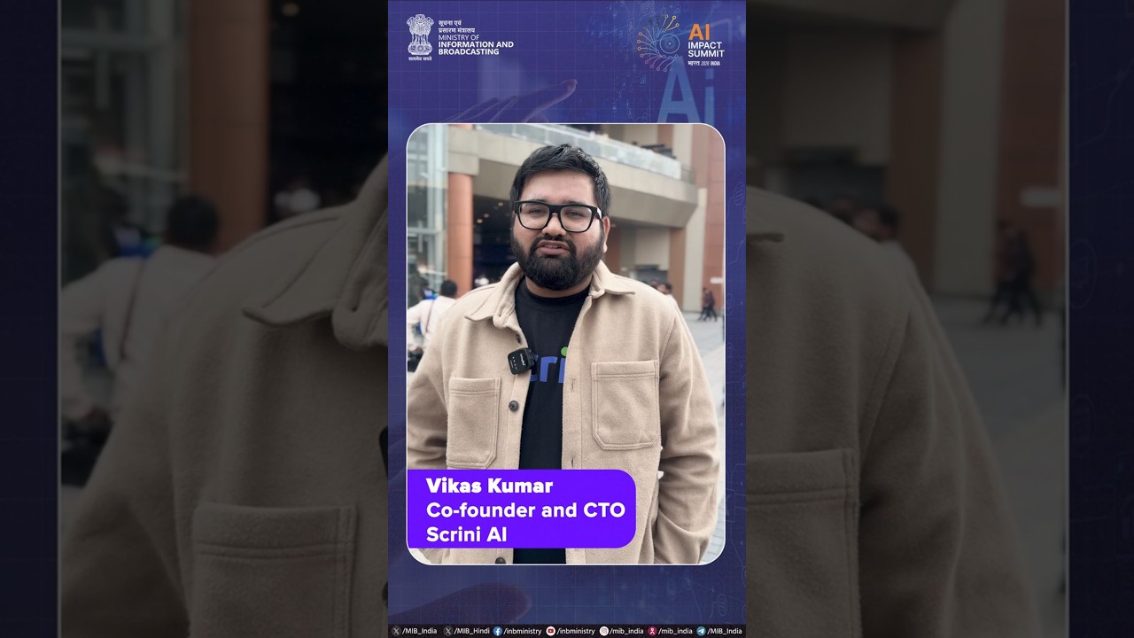 This is the right time for India to become an AI leader, says Vikas Kumar  Co-founder of Scrini