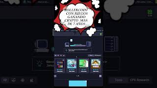 GANA CON JUEGOS ROLLERCOIN CRYPTO 2025
