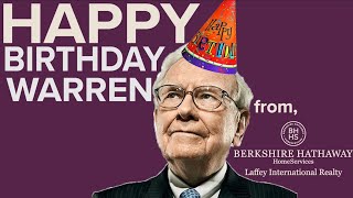 Happy 90th Birthday Warren Buffett!