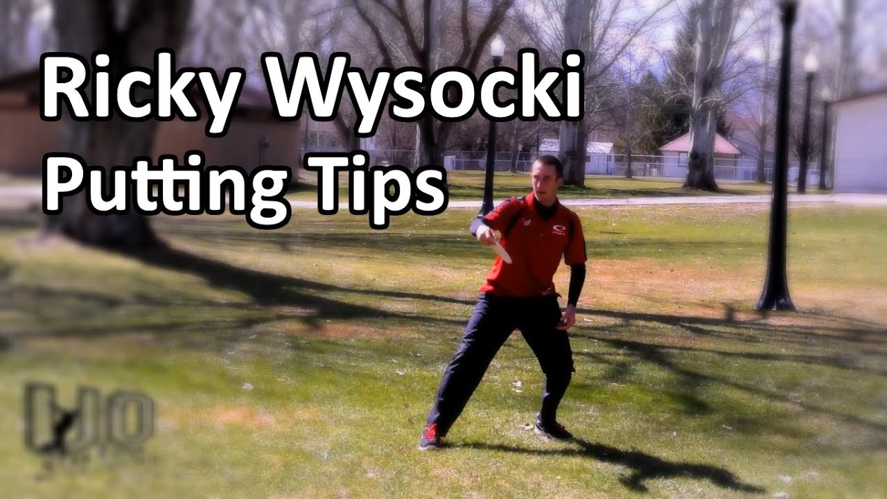 Ricky Wysocki Disc Golf Tips (Utah Open) Part 1 Putting YouTube