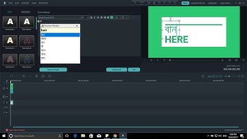 How to Write Bangla in Wondershare Filmora Using Avro in easy way