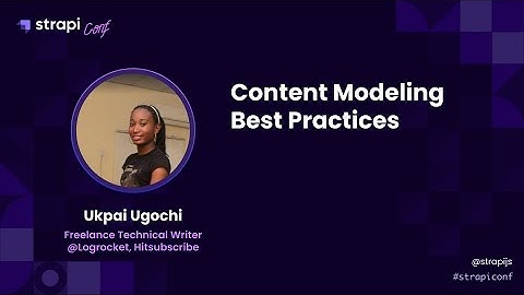 Content Modeling Best Practices