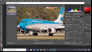Tutorial edición fotografía aeronautica Camera RAW en español (para airliners y jetphotos) screenshot 5