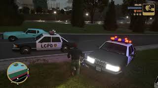 Linux GTA: 3 - The Definitive Edition DXVK Gameplay