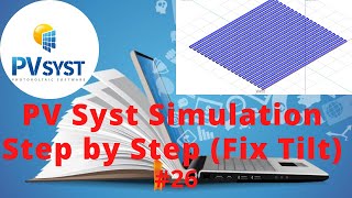 PV Syst Simulation Step by Step FixTilt