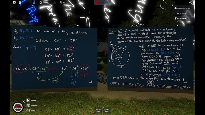 Book 3, Propositions 35, 36, 37 - Euclid Seminar 50