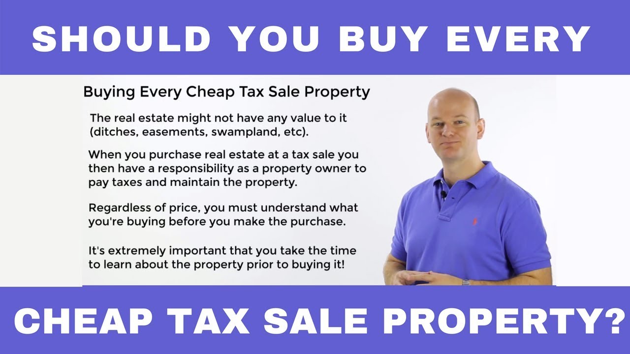 Buying Every Cheap Tax Sale Property YouTube
