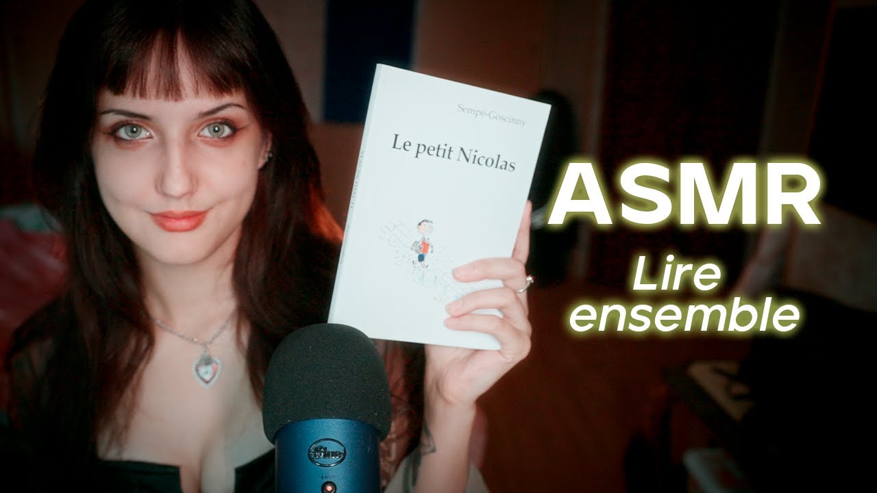 ASMR – Une fille russe lit pour toi 📖 Le Petit Nicolas (lecture relaxante)