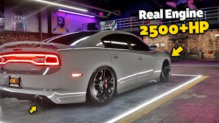 Need for Speed Heat - 2500HP DODGE CHARGER SRT8 Customization | Real Engine & Sound