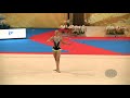 Ramos andrea and  2018 rhythmic worlds sofia bul  qualifications hoop