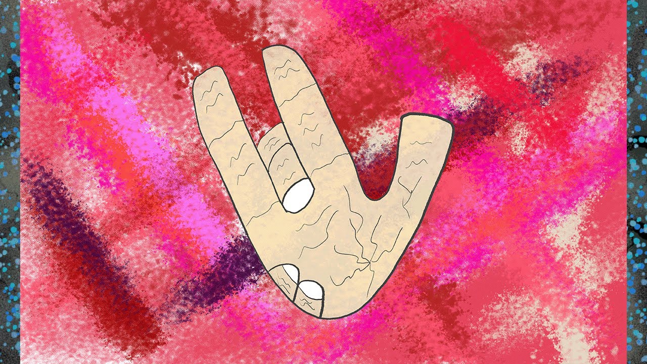 drawing a alien hand #1