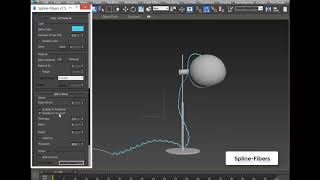 Spline Fibers for 3ds max 2016-2018