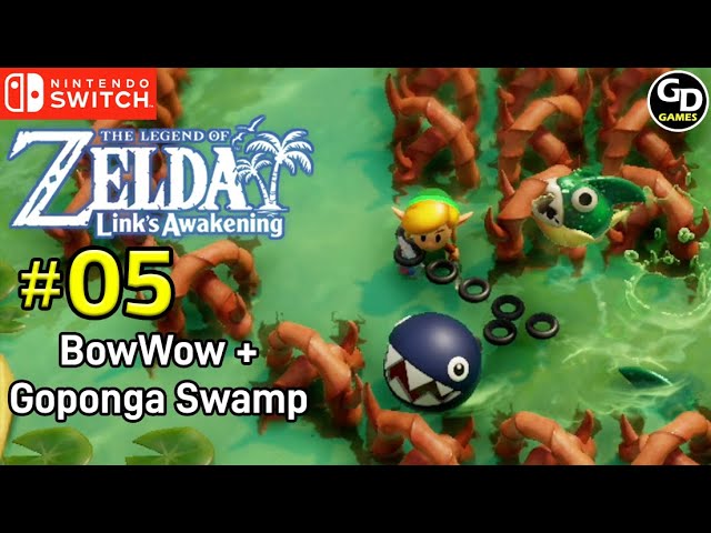 Save BowWow, To Gopongo Swamp Walkthrough - The Legend of Zelda
