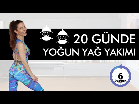 20 Günde Yoğun Yağ Yakımı I 6 Dakika