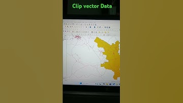 Clip Vector data in qgis#qgis #gis #remotesensing #qgistutorials