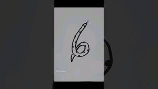 إزاي نرسم ثعبان برقم 6 | How to draw snake with number 6 ? easy drawing art snake