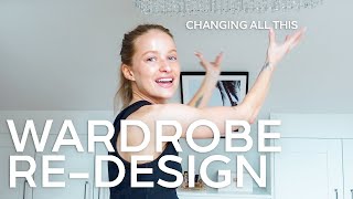 Making Big Changes to my Dream Walk in Wardrobe | Inthefrow