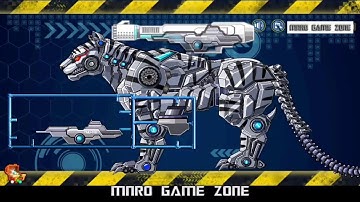 Toy Robot War_ Snow tiger Robot - Puzzle Games - Kids Game - Show Game Play 2016 HD