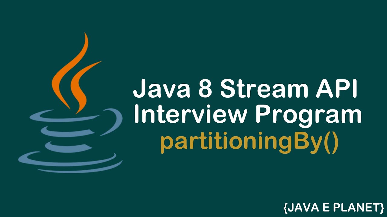 Java Stream API interview Program || Java 8 ⚡🚀 || Interview Programs ...