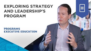 Exploring Strategy and Leadership