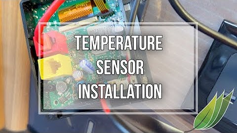Installing the ALDE discrete temperature sensor