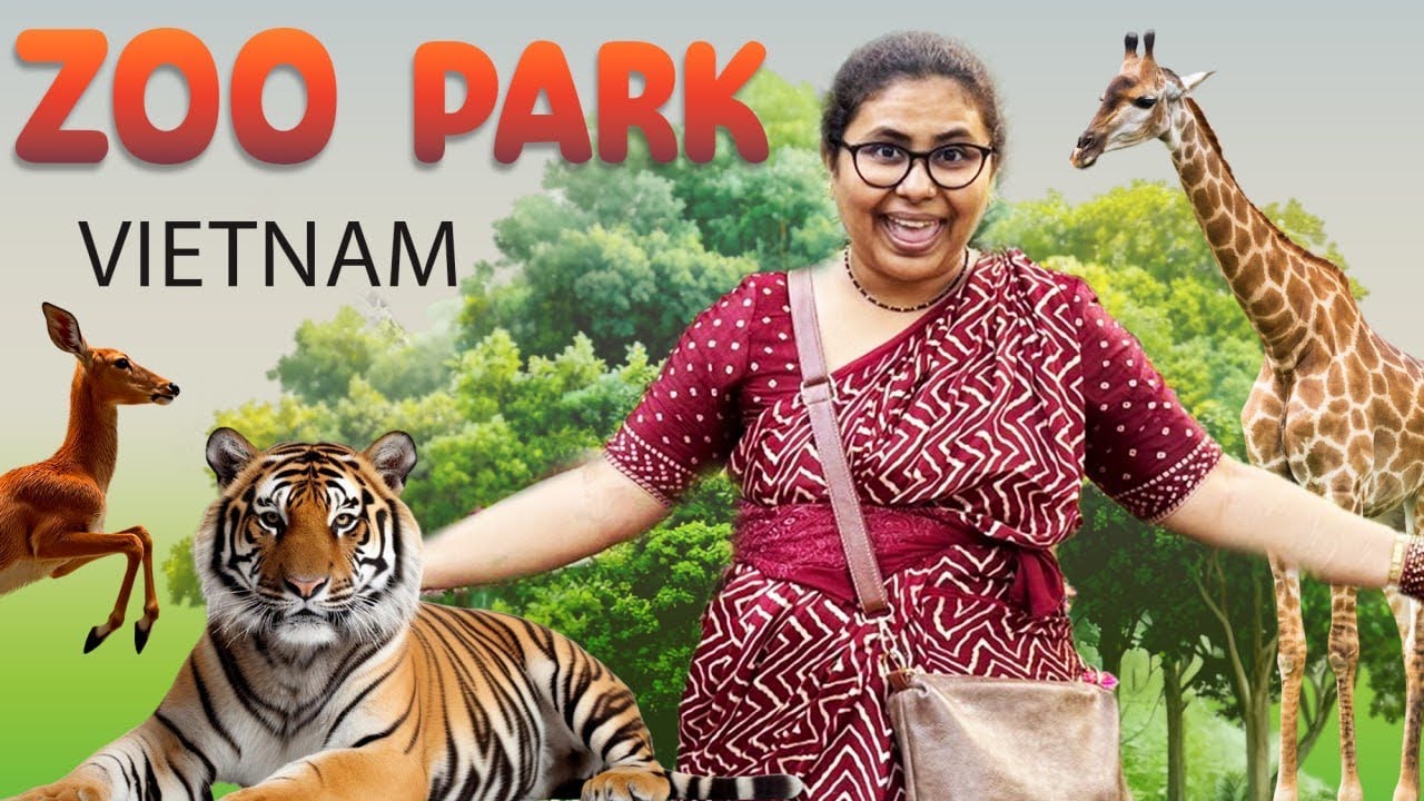 Saigon Zoo Ho Chi Minh City Vieatnam || Summer Special Video For Children's | Kirak Hyderabadi Khala