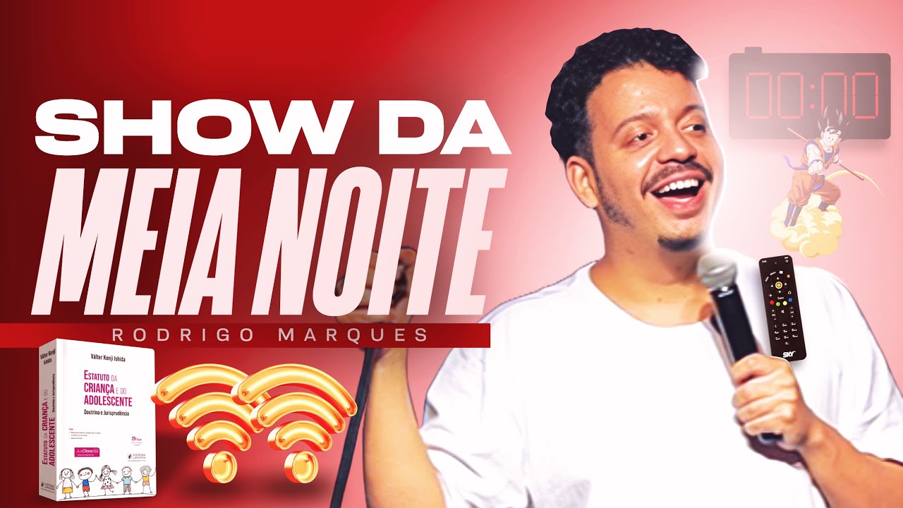RODRIGO MARQUES - Conversando com a plateia - Um menor e dois modems - STAND UP COMEDY