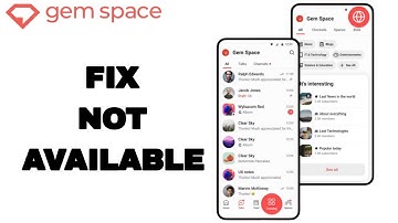 How To Fix And Solve Not Available On Gem Space App | Final Solution