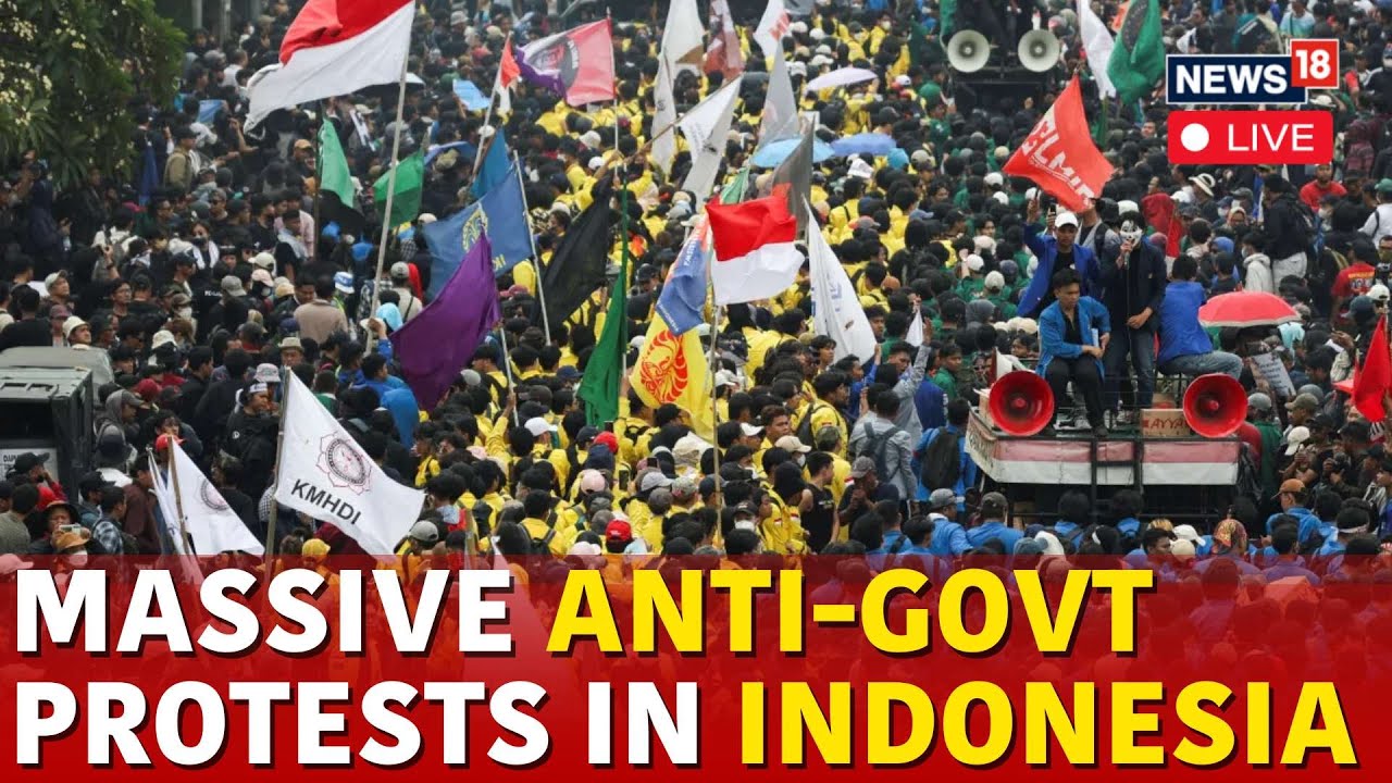 Protests In Indonesia's Java LIVE | Election Law Changes News | Anti ...
