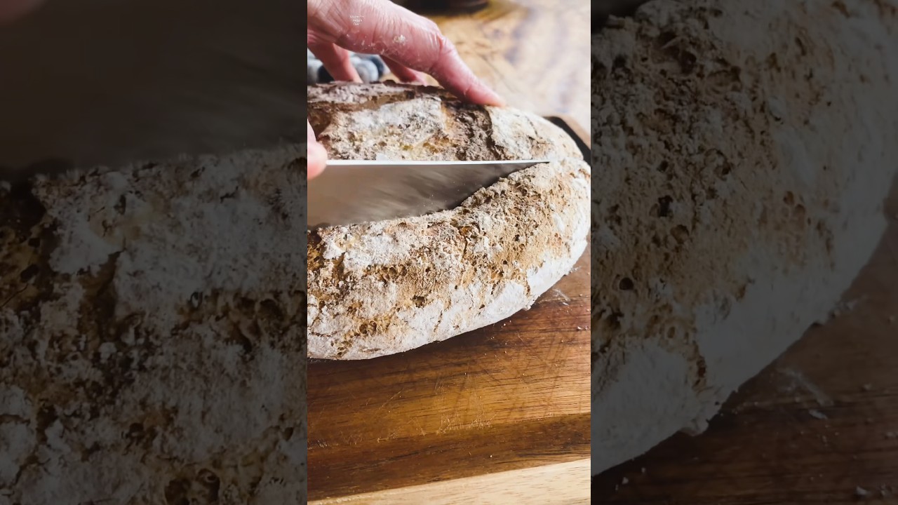Gluten-Free Bread… But Actually moist. #shorts  #recipe  #bread #baking