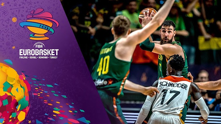 Germany v Lithuania - Full Game - FIBA EuroBasket 2017