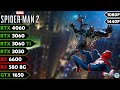 Marvel's Spider-Man 2 : RTX 4060, RTX 3060, RTX 3060 Ti, RTX 3050, RX 6600, RX 580, GTX 1650 Test
