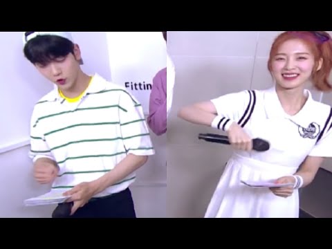 머랭치기춤에 적잖게 당황하신 두 MC분
