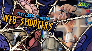 DIY Spider-Man Web Shooters 🕸️ 3D Printed Prop 🕷️ 3DiY