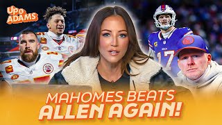 Kay Adams Reacts to Patrick Mahomes, Chiefs Breaking Bills' Hearts AGAIN in Buffalo