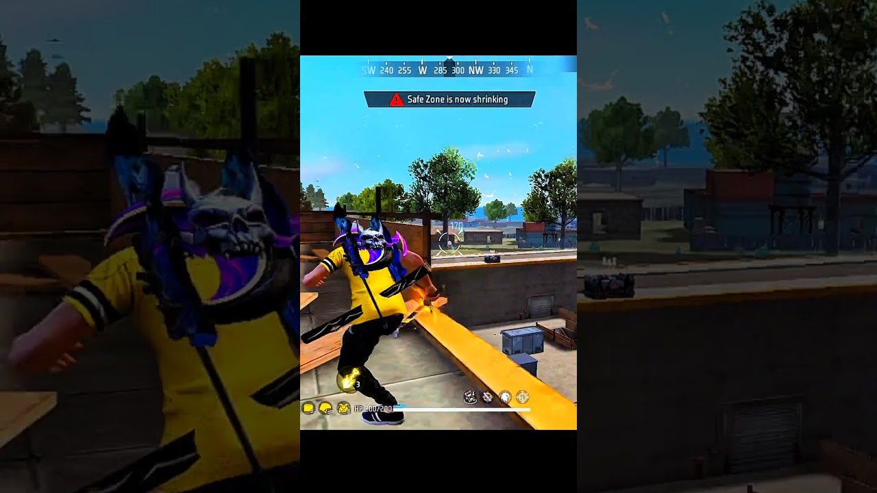 Free Fire BR Ranked 4 Kills Clutch but Last Death 😭 