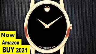 Movado Gold Faceto Watch