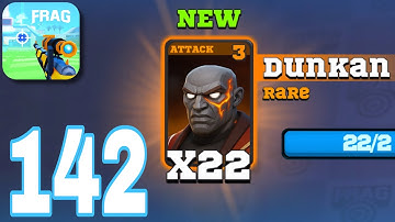 Frag pro Shooter - Gameplay Walkthrough Part 142 - New Fragger Dunkan (iOS, Android)