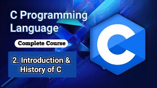C programming language || Complete Course Part - 2 || Introduction & History of C. || (English)