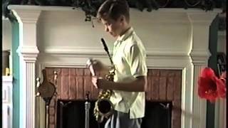 Young Bob Reynolds performs Jingle Bells on saxophone by Bob Reynolds 42,148 views 5 months ago 1 minute, 9 seconds