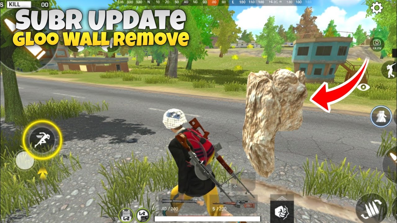 SUBR New Update Gloo Wall Remove & Many More | Survival Unknow Battle Royal