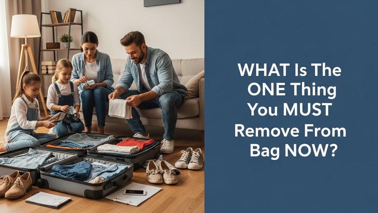 WHAT is the ONE Thing You MUST Remove From Your Bag NOW? YouTube