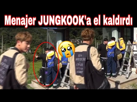 Menajeri jungkook'a el kaldırdı ve sonrası. #respectparkbom